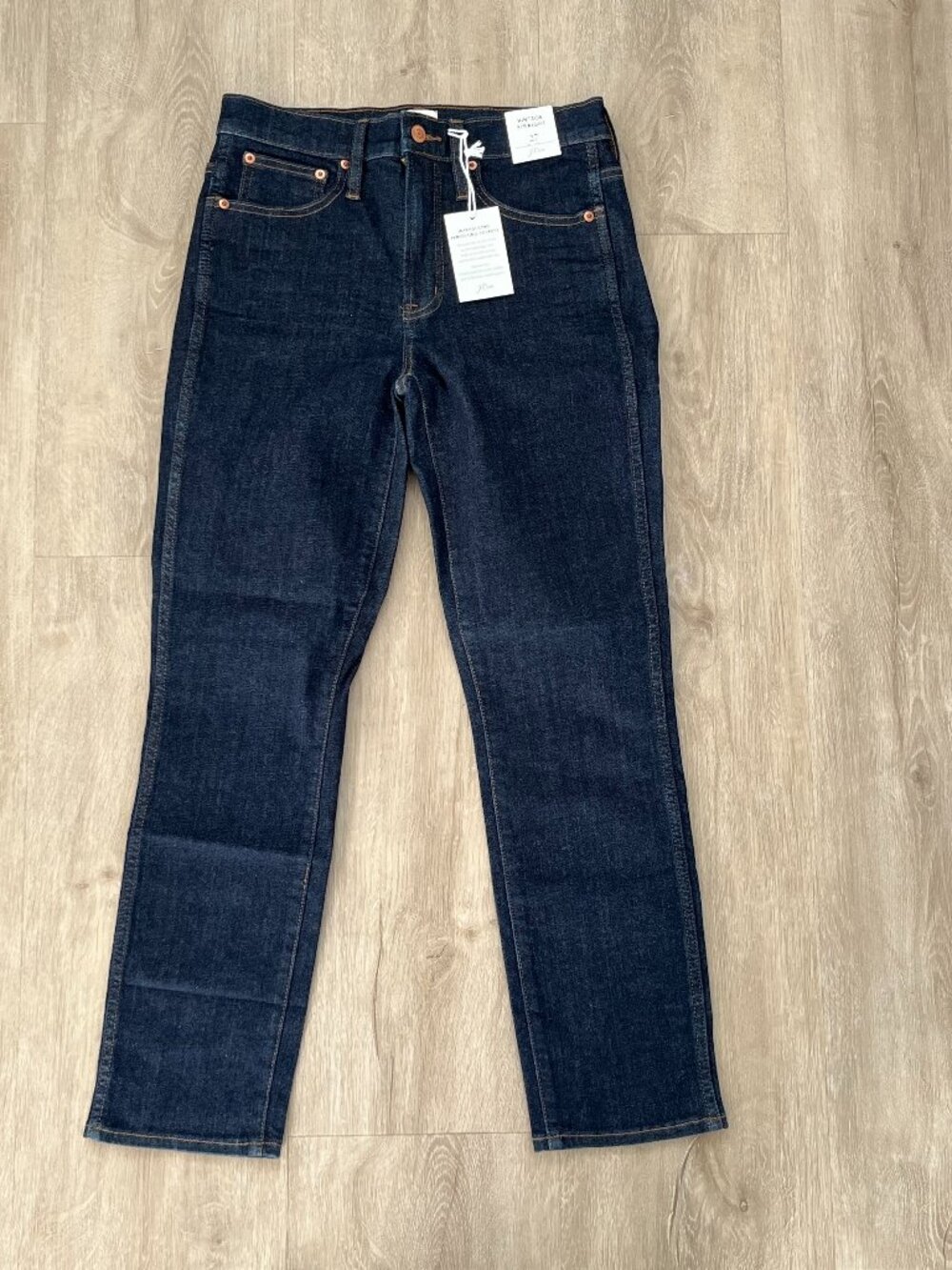 J. Crew Vintage Straight Jeans Dark Rinse NWT Size 27